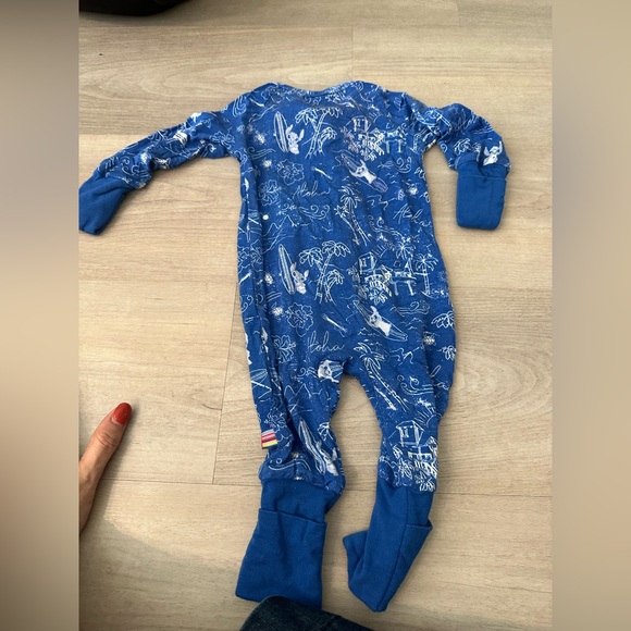 Magnetic Me Ocean Blue Kids Footie - Picture 3 of 3